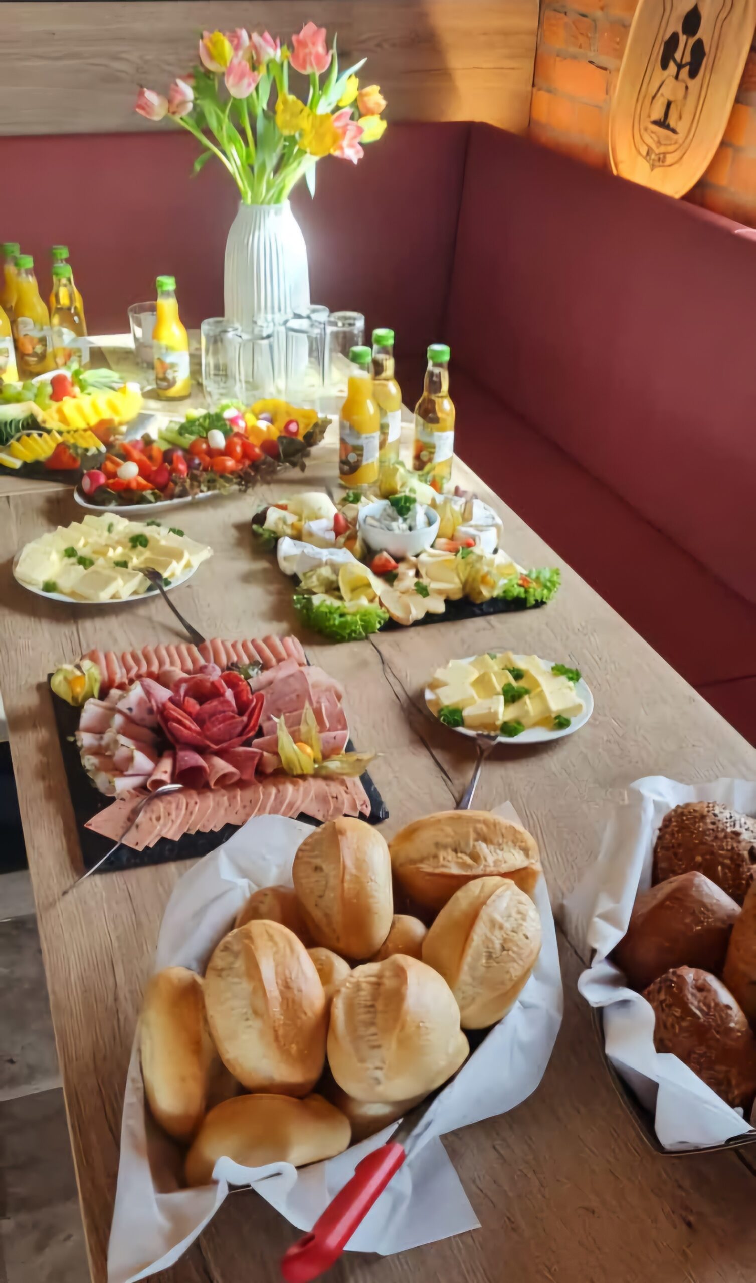 Frühstücksbuffet im Café